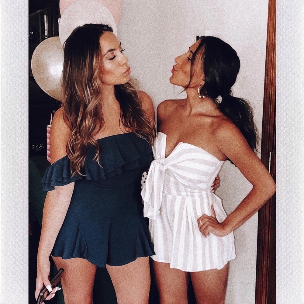 Striped Romper